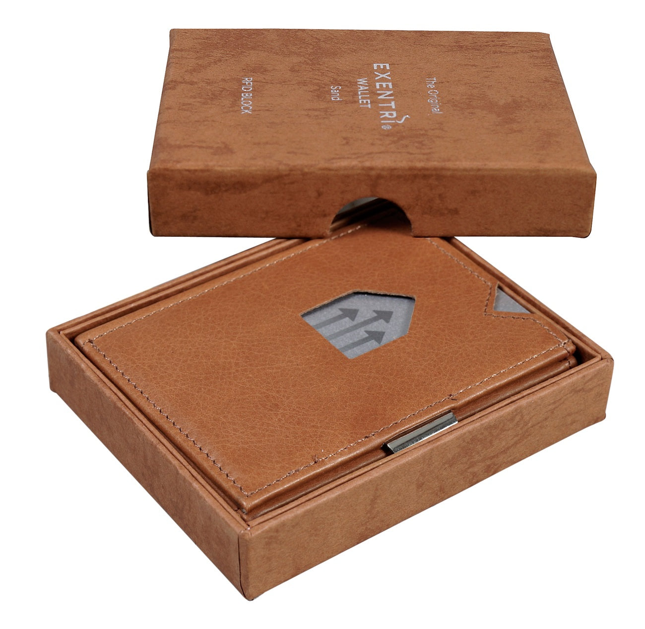 EXENTRI EX 007 WALLET SAND - bagsandluggage.no
