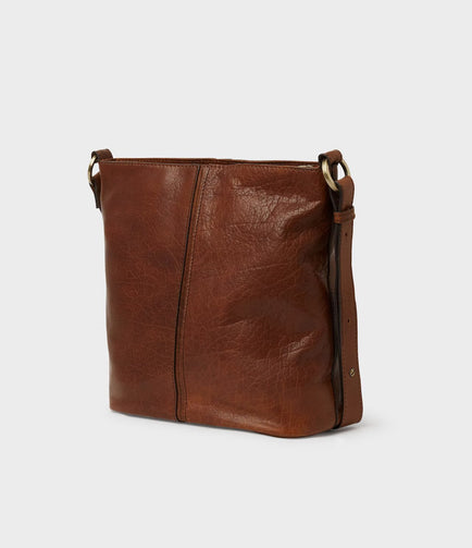 SADDLER Nancy Bucket Bag Midbrown - bagsandluggage.no