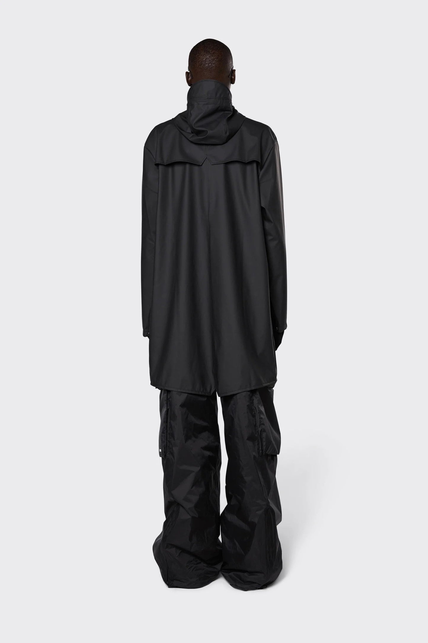RAINS Long Jacket XL Black