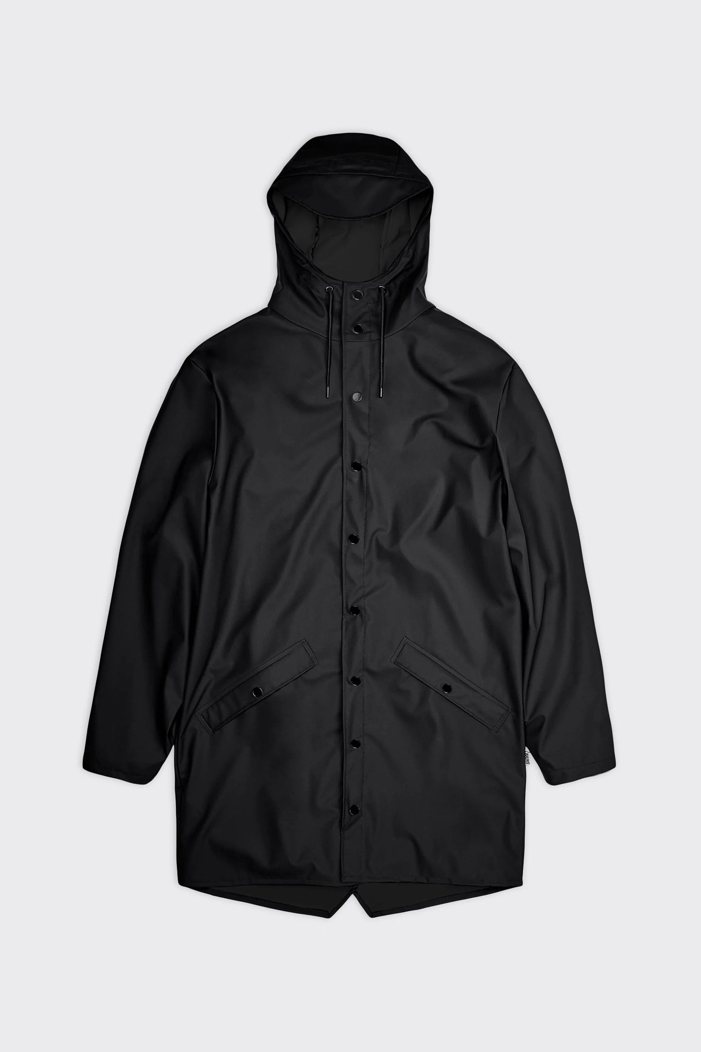 Rains 1202 Long Jacket Black XS/S