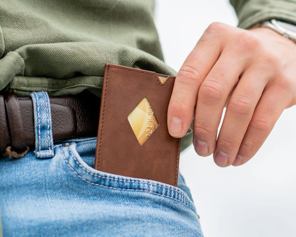 Exentri wallet hazelnut - bagsandluggage.no