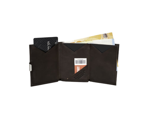 Exentri wallet coffee - bagsandluggage.no