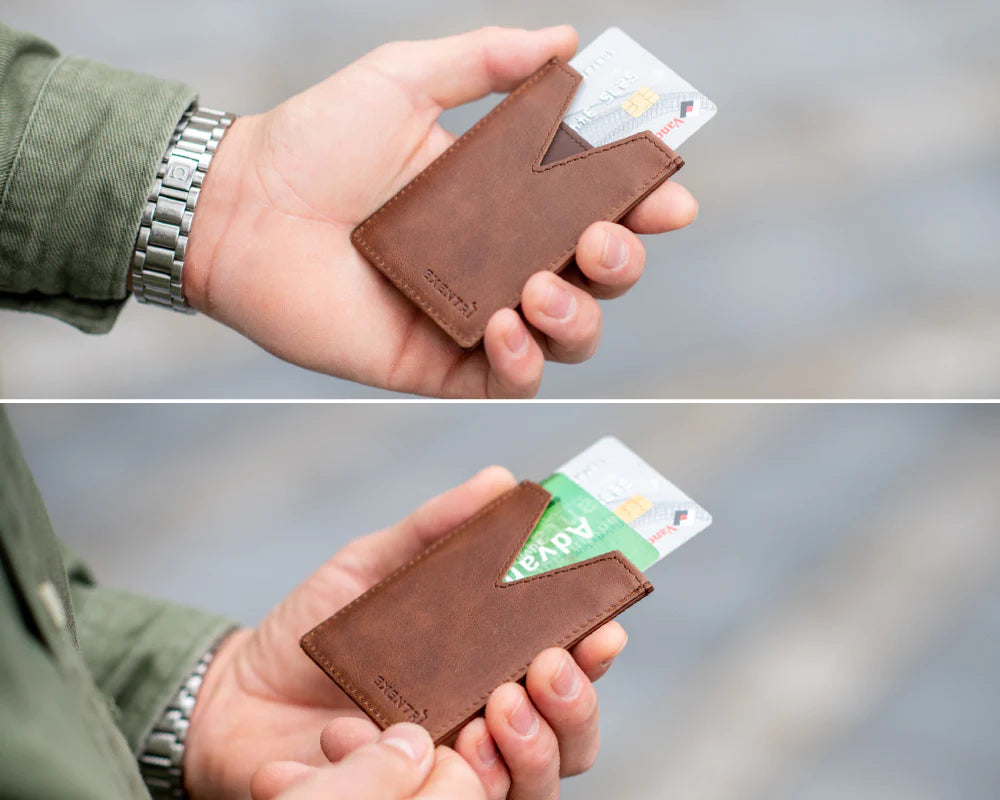 Exentri wallet hazelnut - bagsandluggage.no