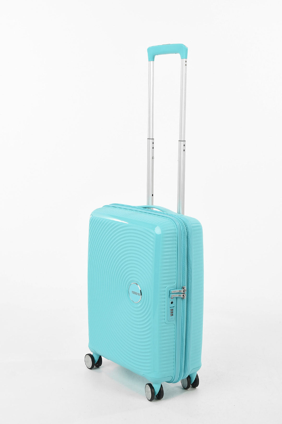 American Tourister Soundbox 55cm Poolside Blue - bagsandluggage.no