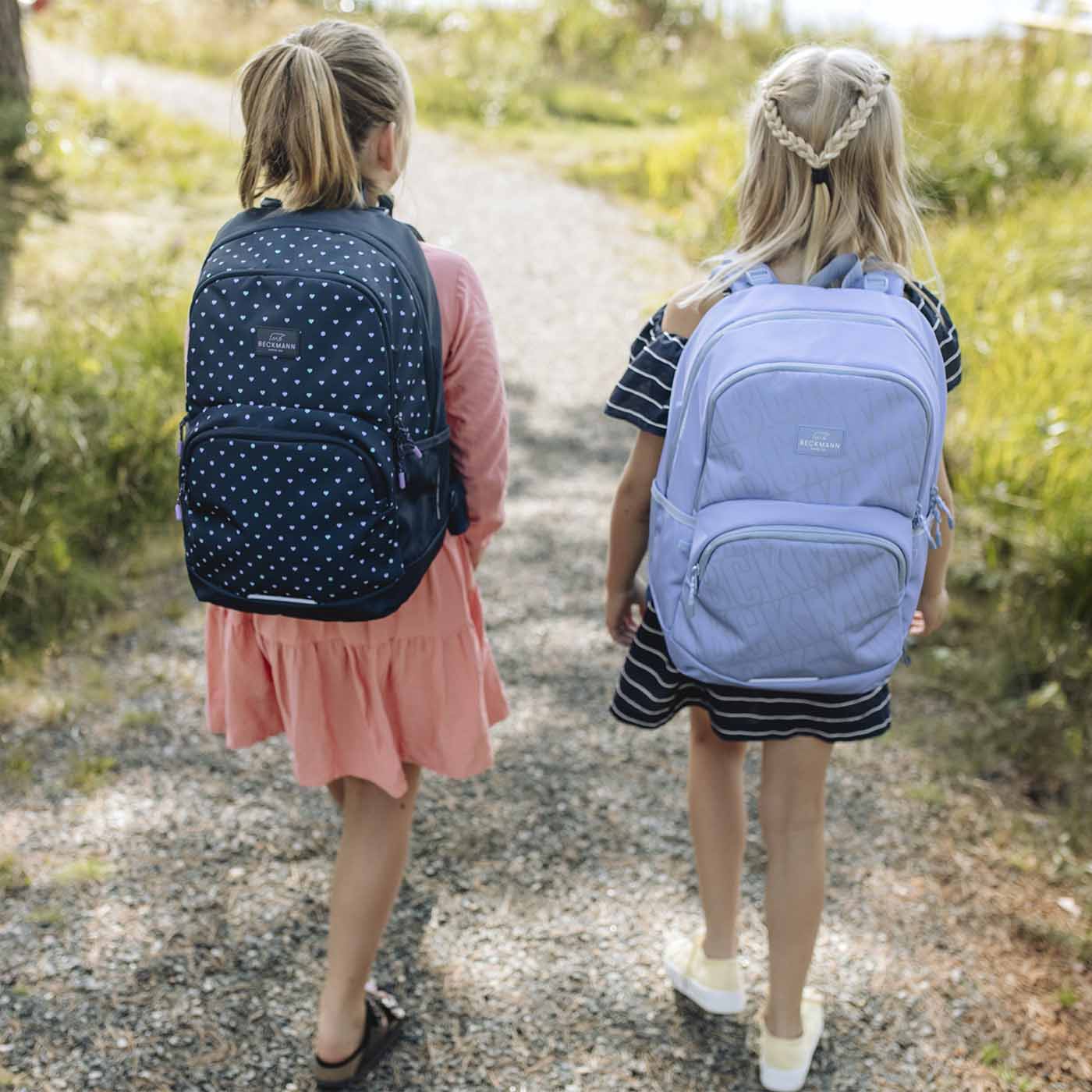 BECKMANN Sport jr. Blue Hearts - bagsandluggage.no