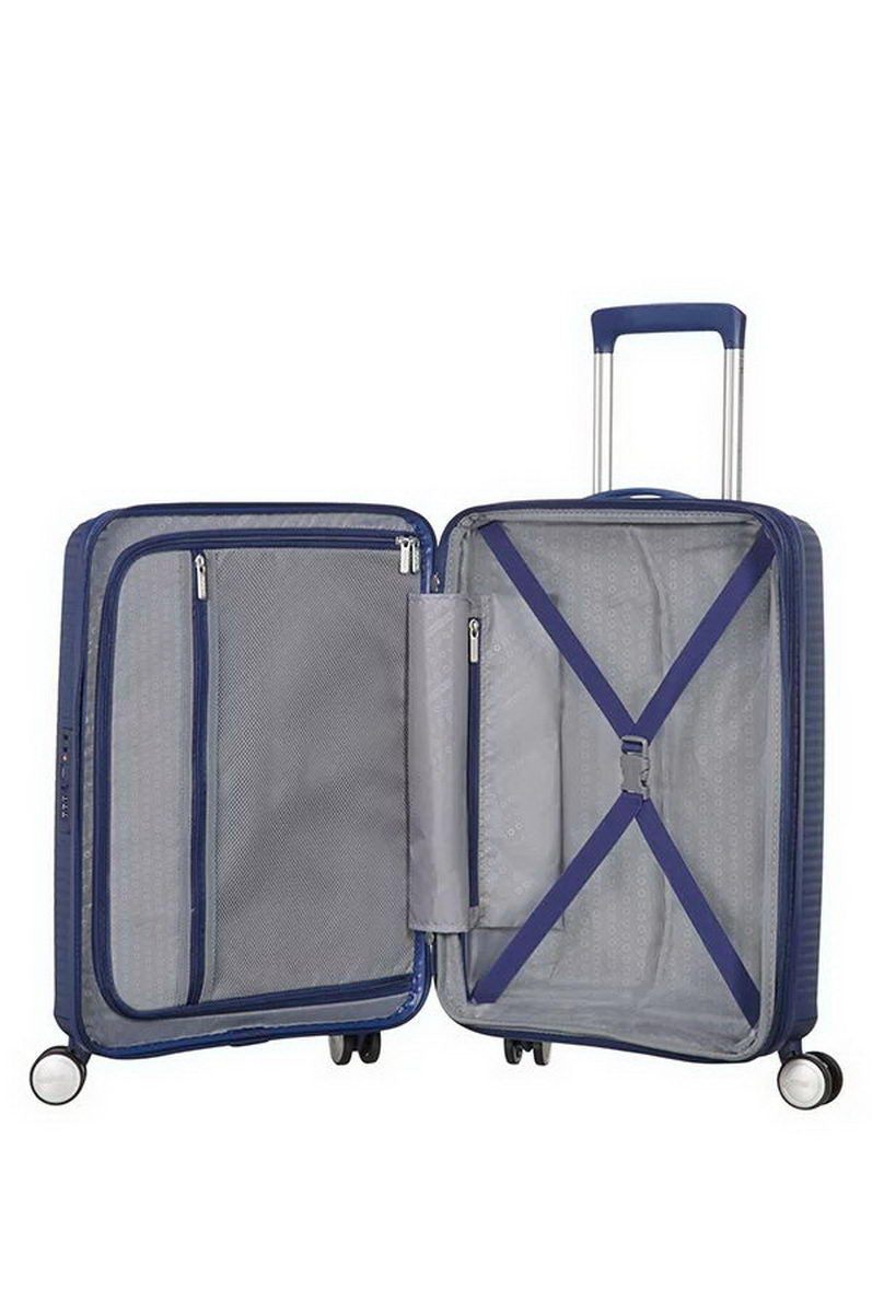 AMERICAN TOURISTER 32G*41001 SPINNER 55/20 TSA EXP MIDNIGHT NAVY - bagsandluggage.no
