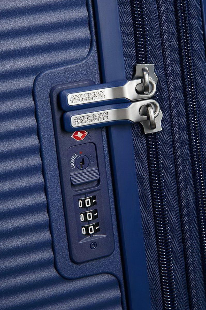 AMERICAN TOURISTER 32G*41001 SPINNER 55/20 TSA EXP MIDNIGHT NAVY - bagsandluggage.no