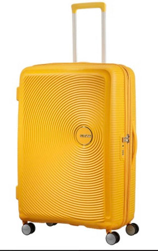 AMERICAN TOURISTER 32G*06003 SOUNDBOX SPINNER 77cm GOLDEN YELLOW - bagsandluggage.no