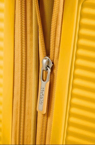 AMERICAN TOURISTER 32G*06003 SOUNDBOX SPINNER 77cm GOLDEN YELLOW - bagsandluggage.no