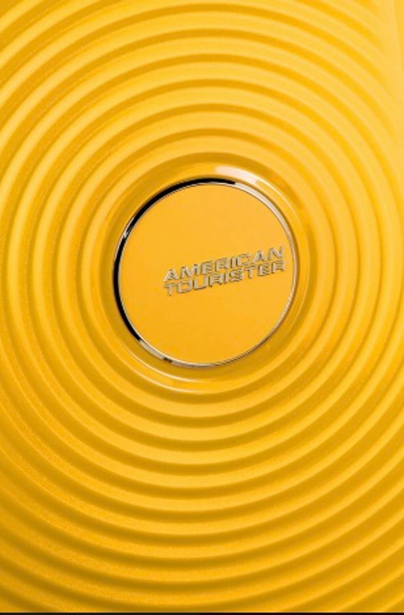 AMERICAN TOURISTER 32G*06003 SOUNDBOX SPINNER 77cm GOLDEN YELLOW - bagsandluggage.no