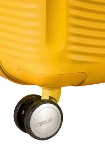 AMERICAN TOURISTER 32G*06003 SOUNDBOX SPINNER 77cm GOLDEN YELLOW - bagsandluggage.no