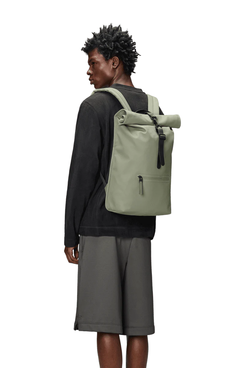 Rains 13320 Rolltop Rucksack W3 Drift