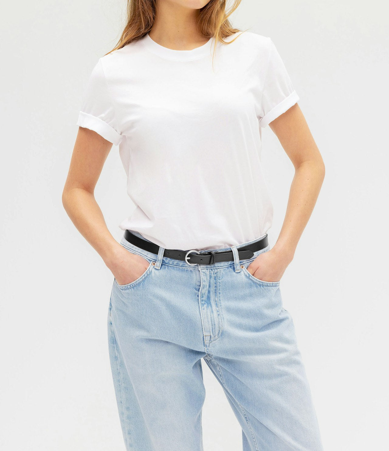 Saddler 76450-0001  Esbjerg Belte 80 cm Black