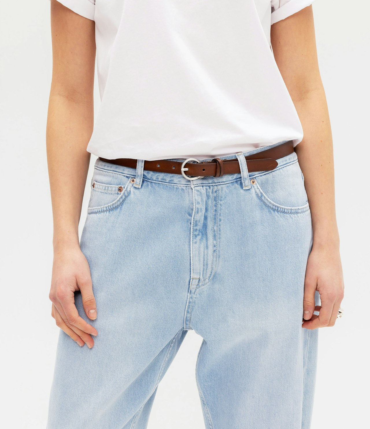 Saddler 76450-0002 Esbjerg Belte 80 cm Brown