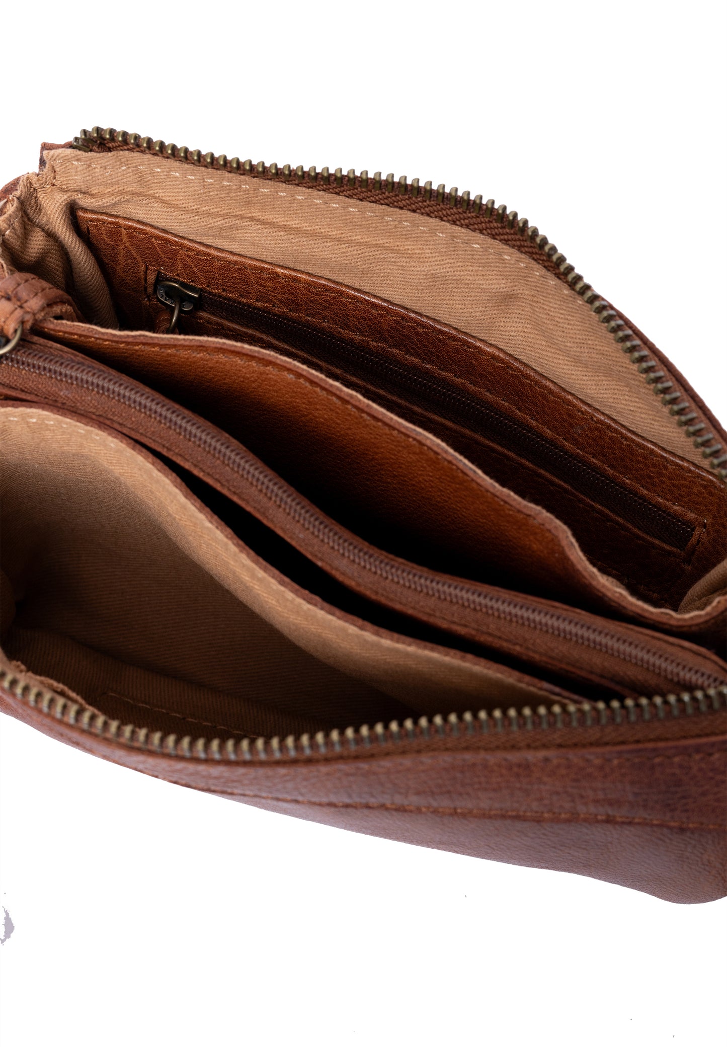 Re:Designed by Dixie Lisa Clutch Walnut