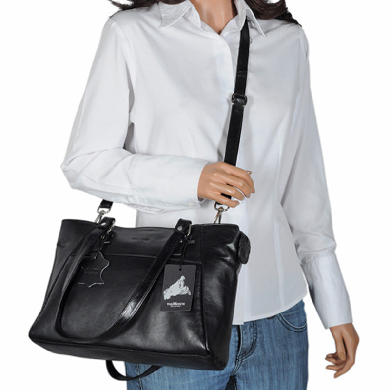 The Monte 6053145-Black Tote bag medium
