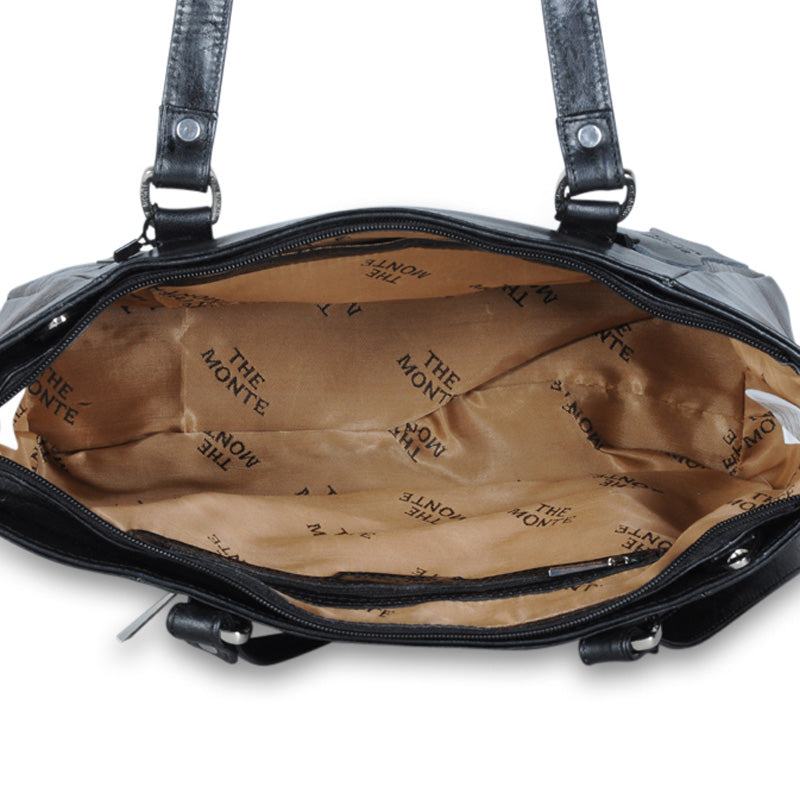 The Monte 6053145-Black Tote bag medium