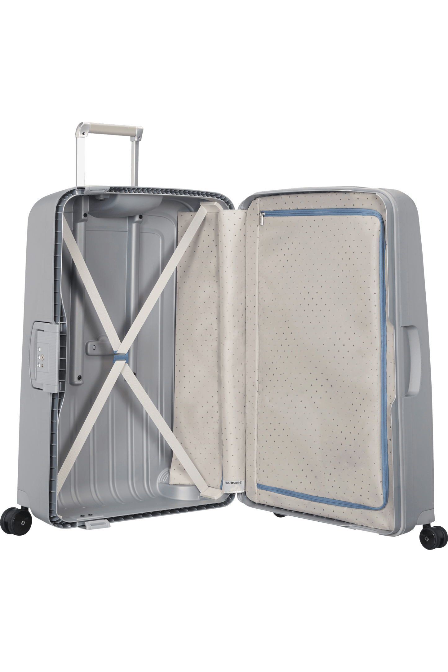 Samsonite 49308-1776 SCURE SPINNER 75/28 SILVER