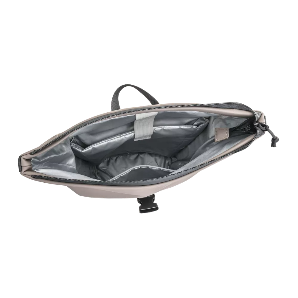 Escape 1601110-Taupe Rolltop Laptop Backpack Bergen