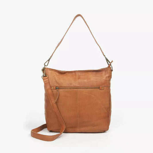 Brun House of Sajaco Vekse Hobo Bag skinn