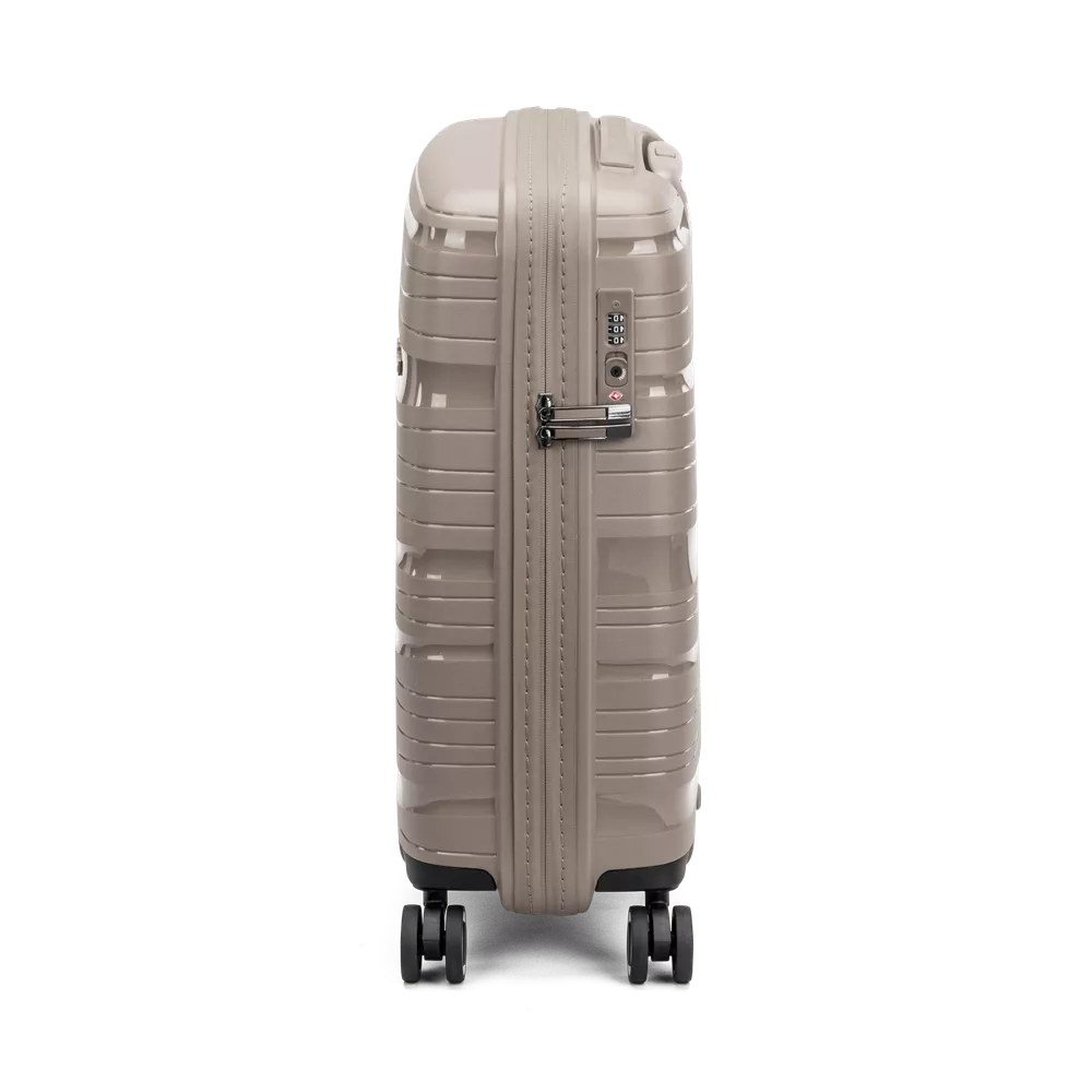 Champagne North Pioneer Oslo Kabinkoffert 4 hjul, 55 cm, 37 L