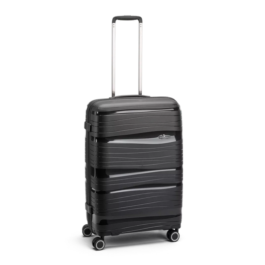Black North Pioneer Oslo Koffert Medium 4 hjul, 67 cm, 70L