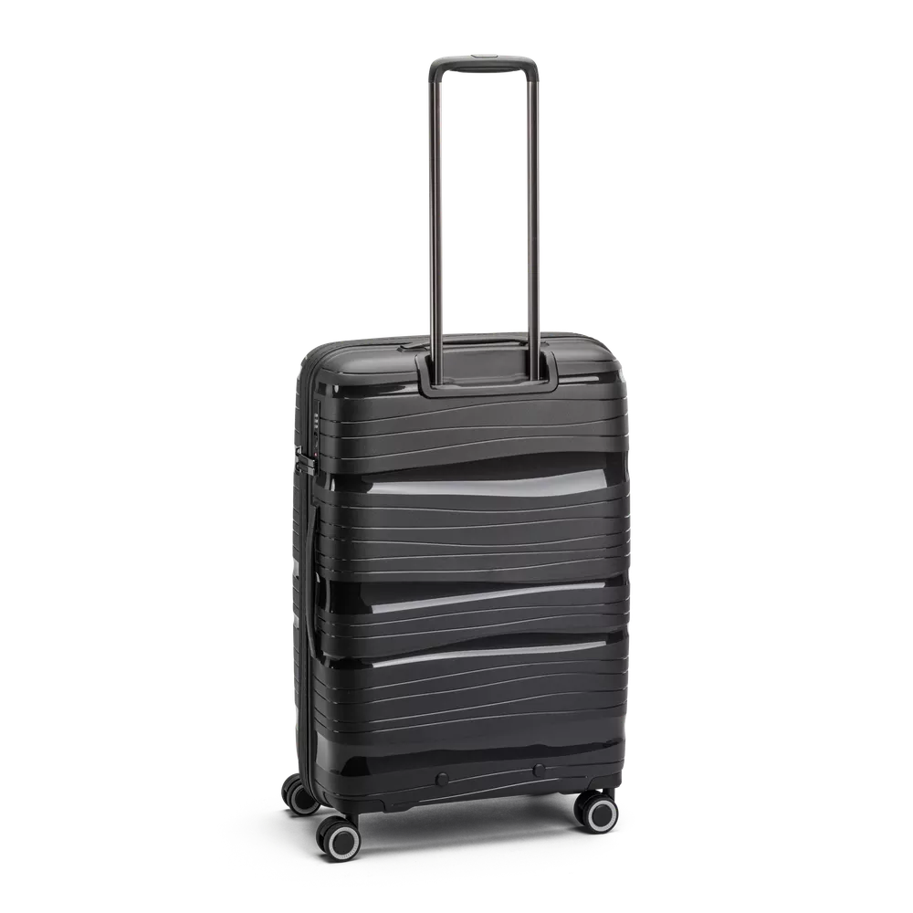 Black North Pioneer Oslo Koffert Medium 4 hjul, 67 cm, 70L