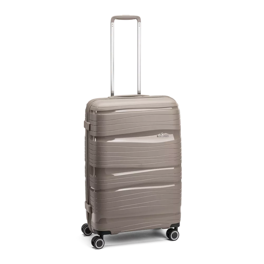Champagne North Pioneer Oslo Koffert Medium 4 hjul, 67 cm, 70L