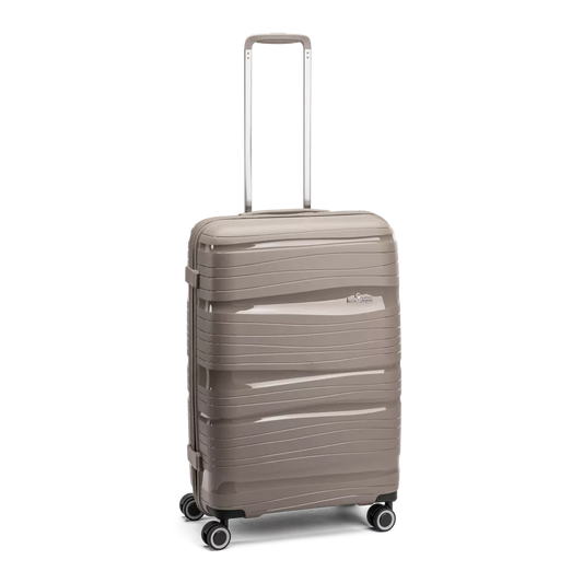 Champagne North Pioneer Oslo Koffert Medium 4 hjul, 67 cm, 70L