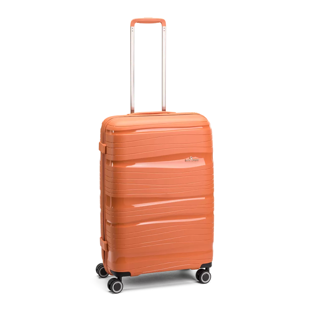 Orange North Pioneer Oslo Koffert Medium 4 hjul, 67 cm, 70L