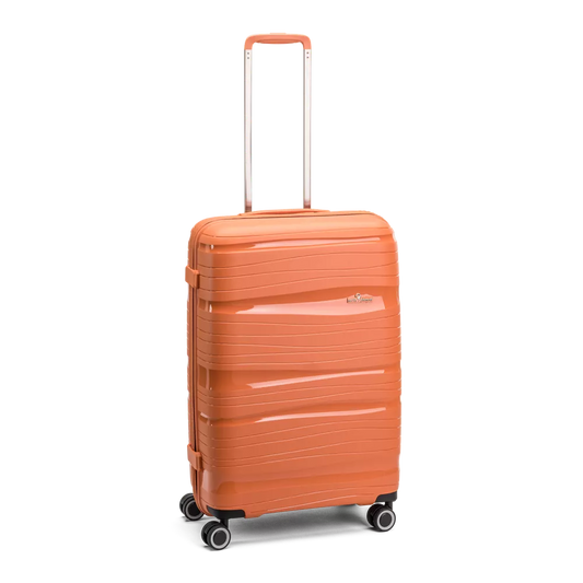 Orange North Pioneer Oslo Koffert Medium 4 hjul, 67 cm, 70L