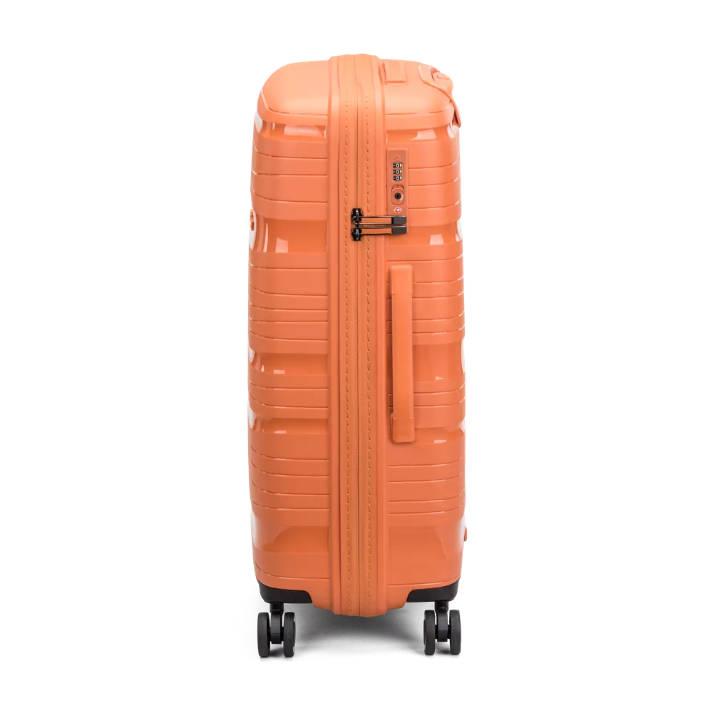 Orange North Pioneer Oslo Koffert Medium 4 hjul, 67 cm, 70L