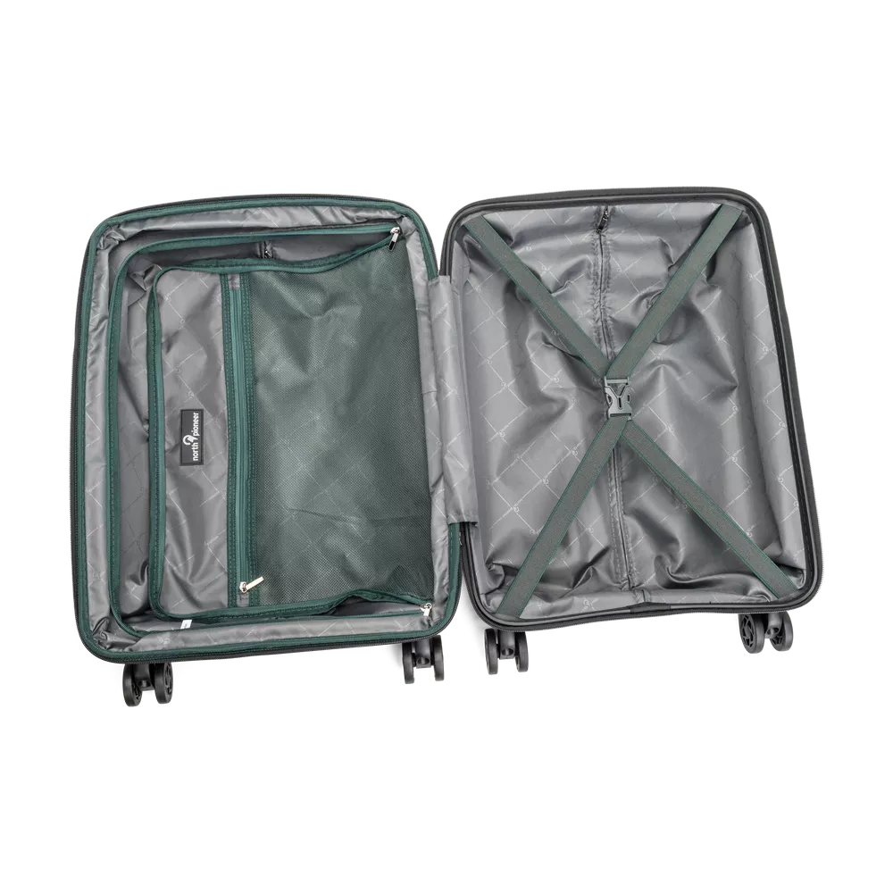 North Pioneer Suitcase 55 cm Bergen  Green