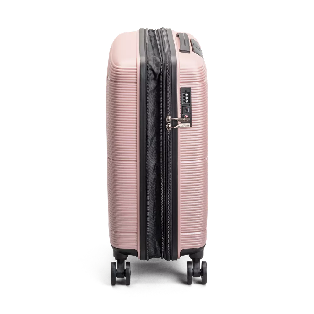 North Pioneer Suitcase 55 cm Bergen  Rose gold