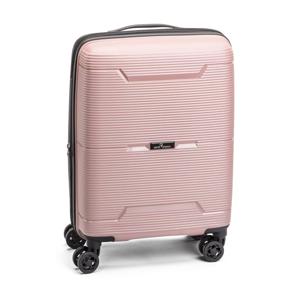 North Pioneer Suitcase 55 cm Bergen  Rose gold