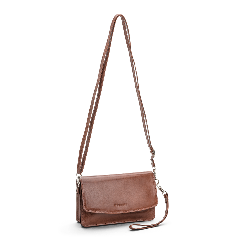 The Monte 6051296 clutch i skinn, Bridge
