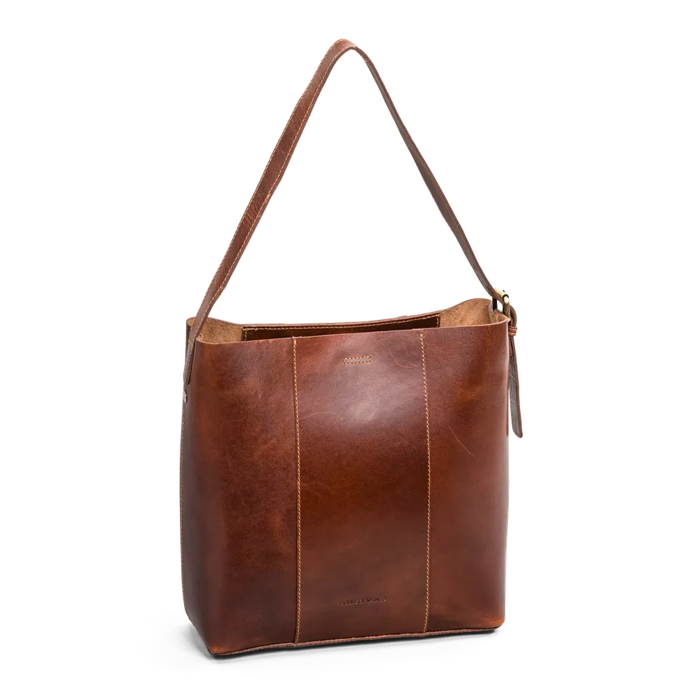 House3070096-Cognac Bucket bag medium