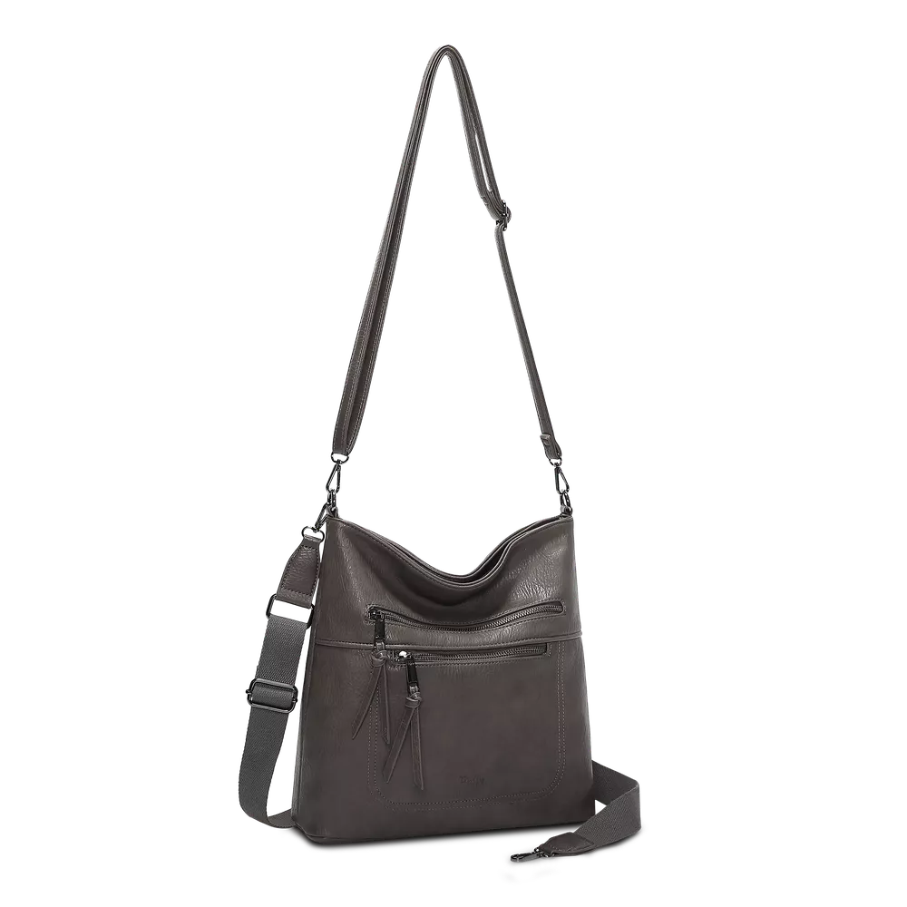 DUFFY 5041410-Grey Hobo