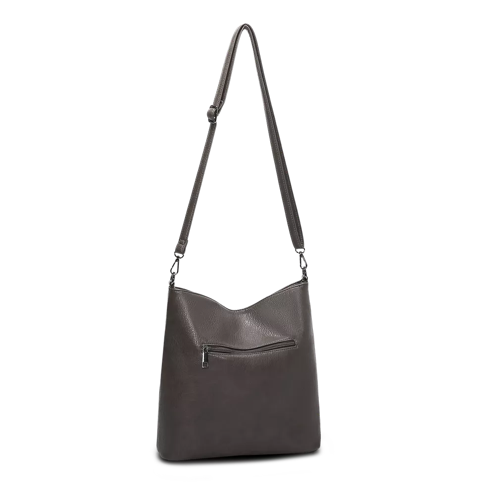 DUFFY 5041410-Grey Hobo