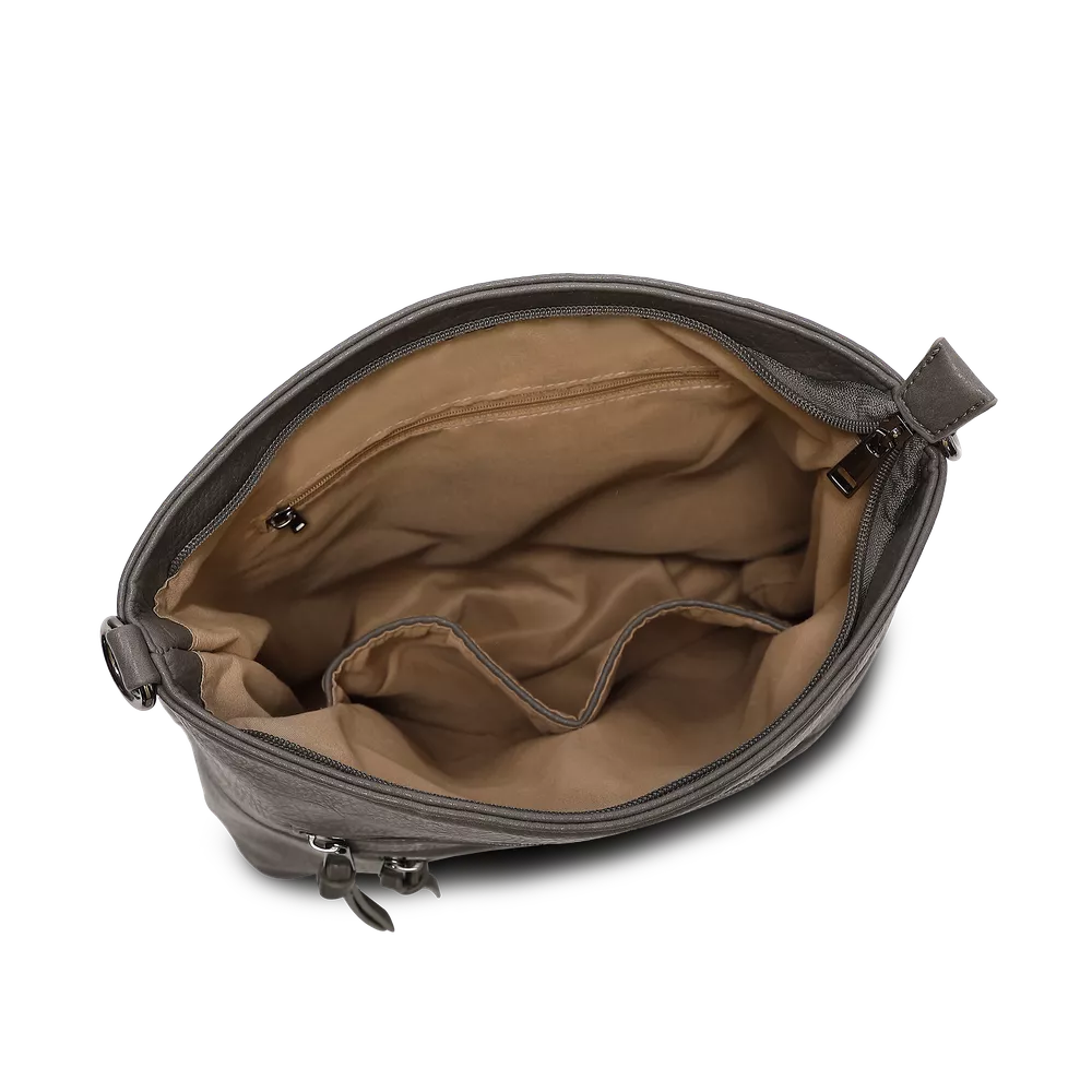 DUFFY 5041410-Grey Hobo