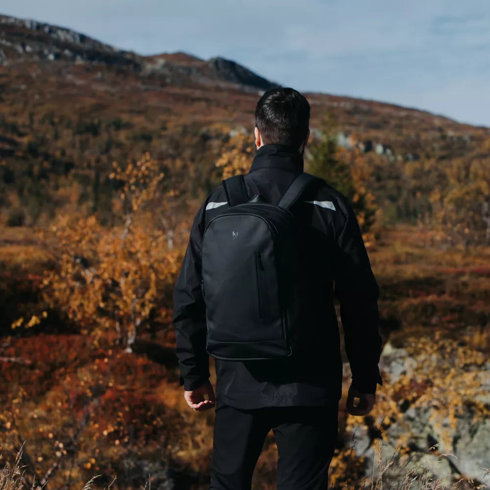 Escape 1601118-Black Backpack Bergen