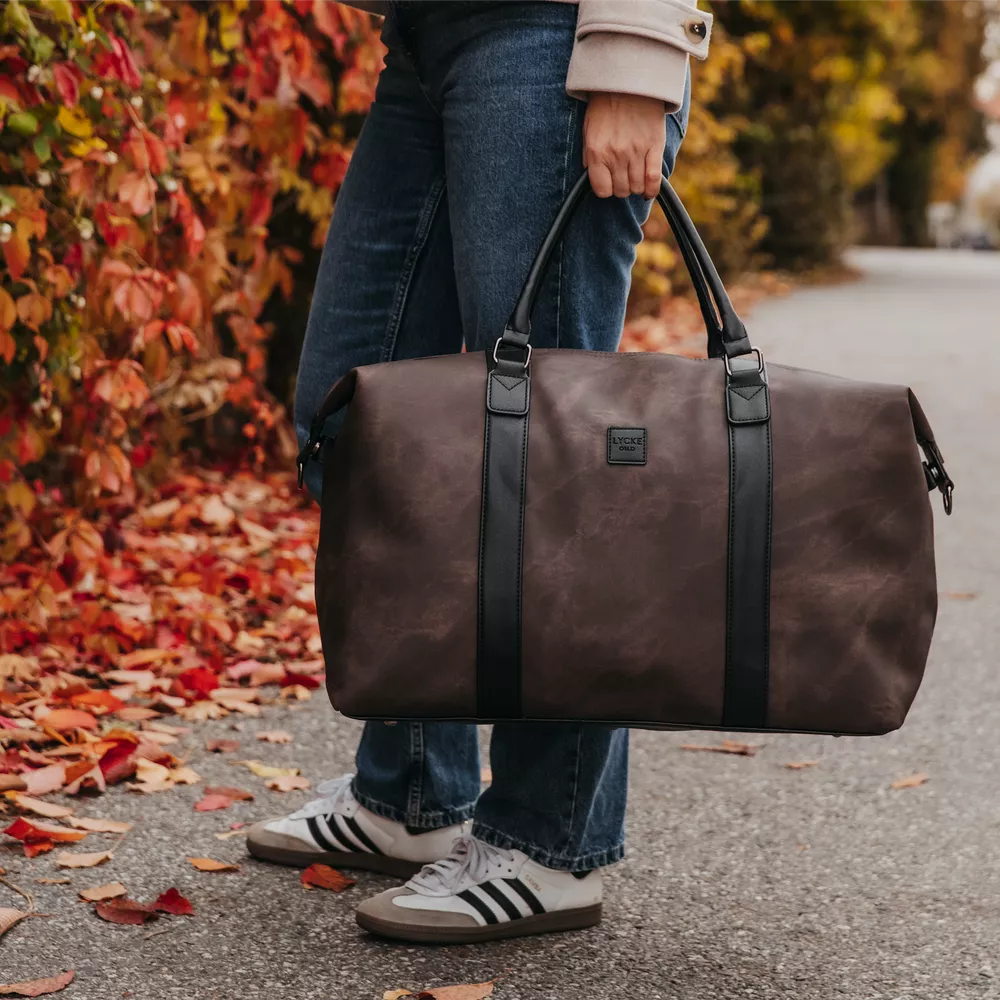 Lycke 8031502-Brown Weekend bag Kim