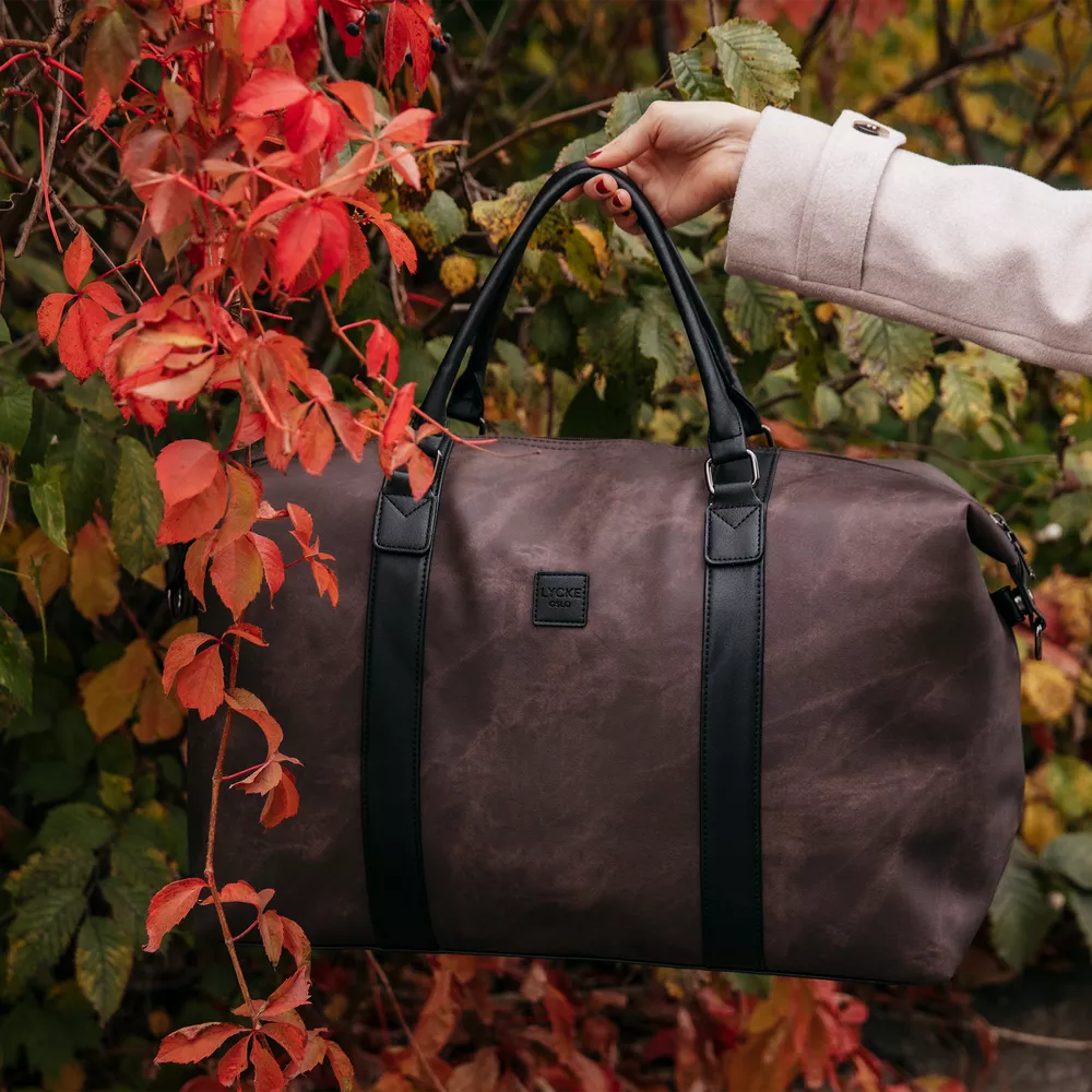 Lycke 8031502-Brown Weekend bag Kim