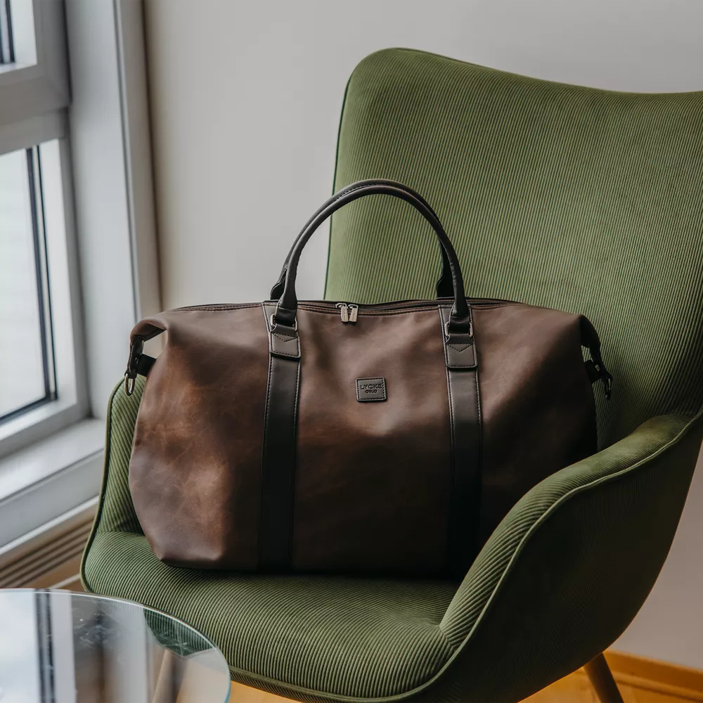 Lycke 8031502-Brown Weekend bag Kim