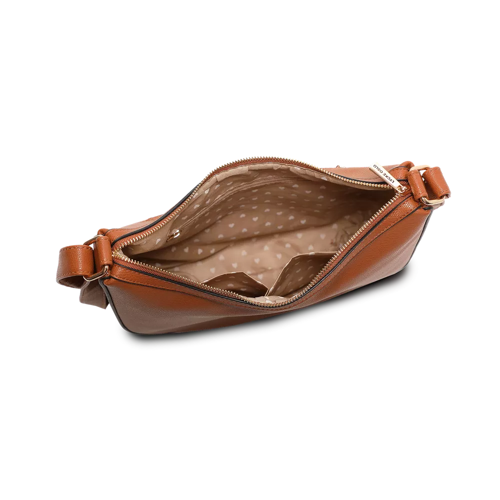 LYCKE 8053209-Cognac Hobo Sofia