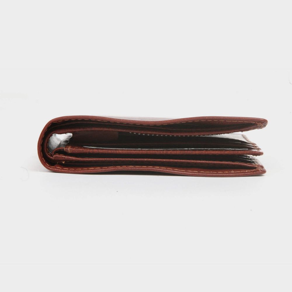 The Monte 2162106 liten lommebok, cognac