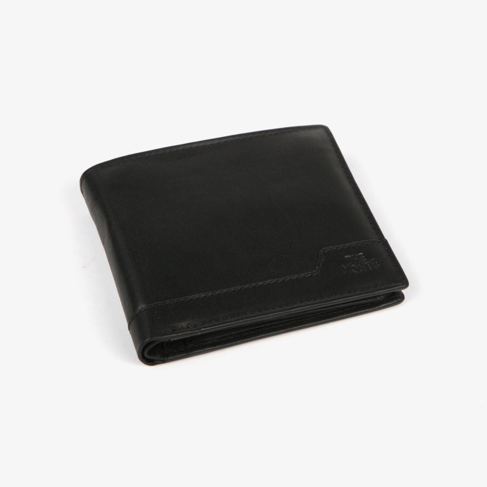 The Monte 2162833 2-i-1 lommebok med kortholder, svart