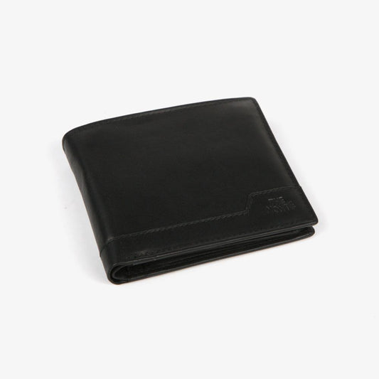 The Monte 2162833 2-i-1 lommebok med kortholder, svart