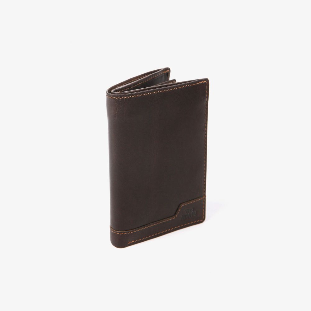 The Monte 2162843 lommebok i skinn, brun