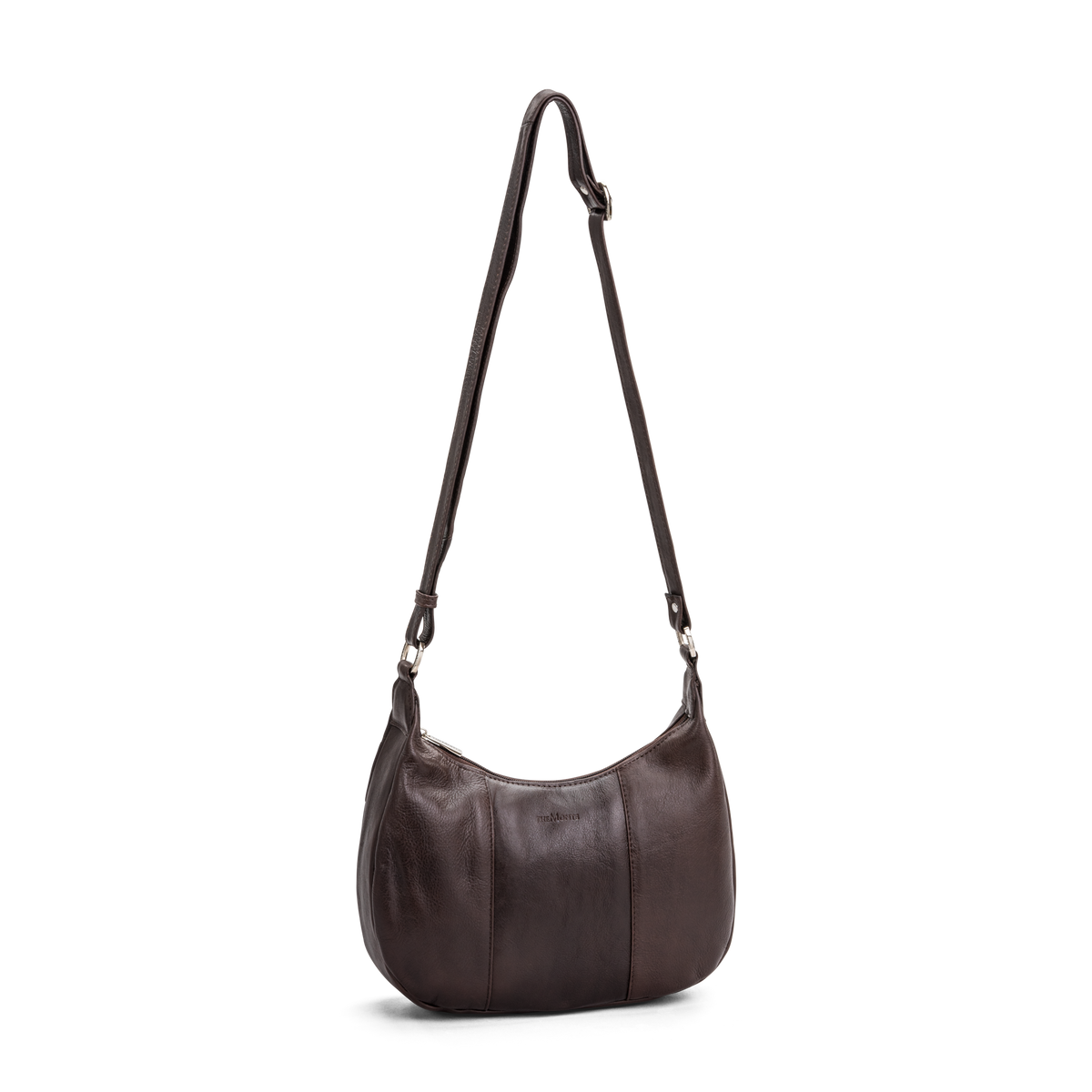 The Monte 6059298 hobo-veske i skinn, brun
